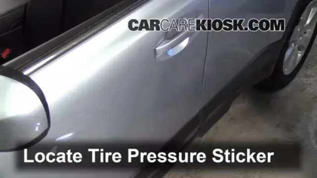 2012 Subaru Outback 2.5i Premium 2.5L 4 Cyl. Tires & Wheels Check Tire Pressure